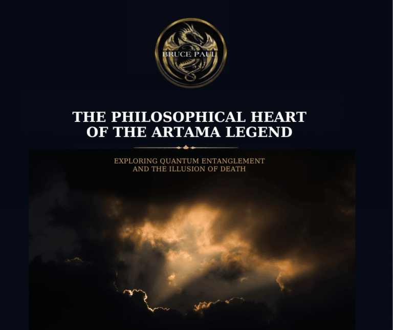 the philosophical heart of the artama legend exploring quantum entanglement and the illusion of death