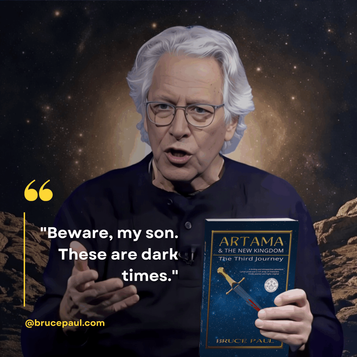 Meet Bruce Paul: Prescott Author of The Artama Legend Series