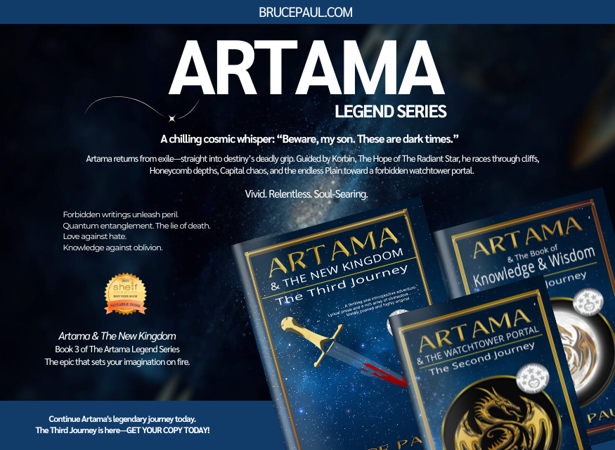 Prescott Author Bruce Paul Completes The Artama Legend Trilogy