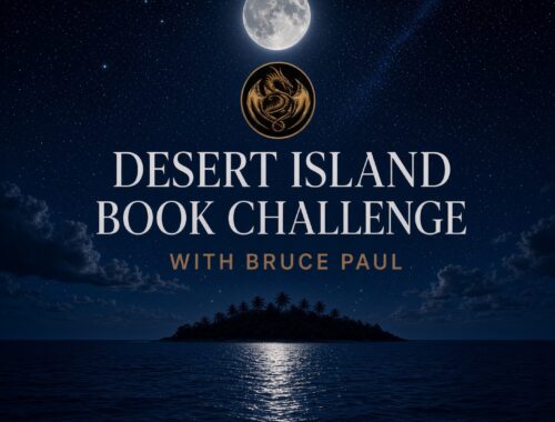 Desert island book challenge with Bruce Paul