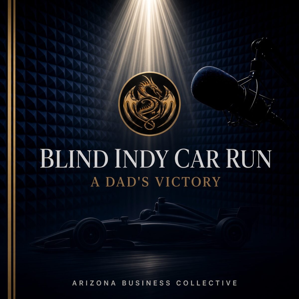 Bruce Paul’s Blind Indy Car Run and a Dad’s Victory